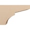 Ekena Millwork 11"W x 33"D x 22"H Classic Monterey Rough Cedar Woodgrain TimberThane Corbel, Primed Tan CORUR11X33X22MONRCPR - alternate 2